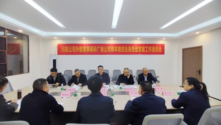 照片：川高米兰官方端网站登录入口_米兰online(中国)
外部董事一行调研广南米兰官方端网站登录入口_米兰online(中国)
降本增效及高质量发展工作.jpg